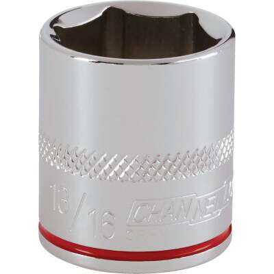 Channellock 3/8 In. Drive 13/16 In. 6-Point Shallow Standard Socket
