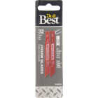 Do it Best U-Shank 3 In. x 32 TPI High Speed Steel Jig Saw Blade, Metal up to 3/16 In. (2-Pack) Image 1